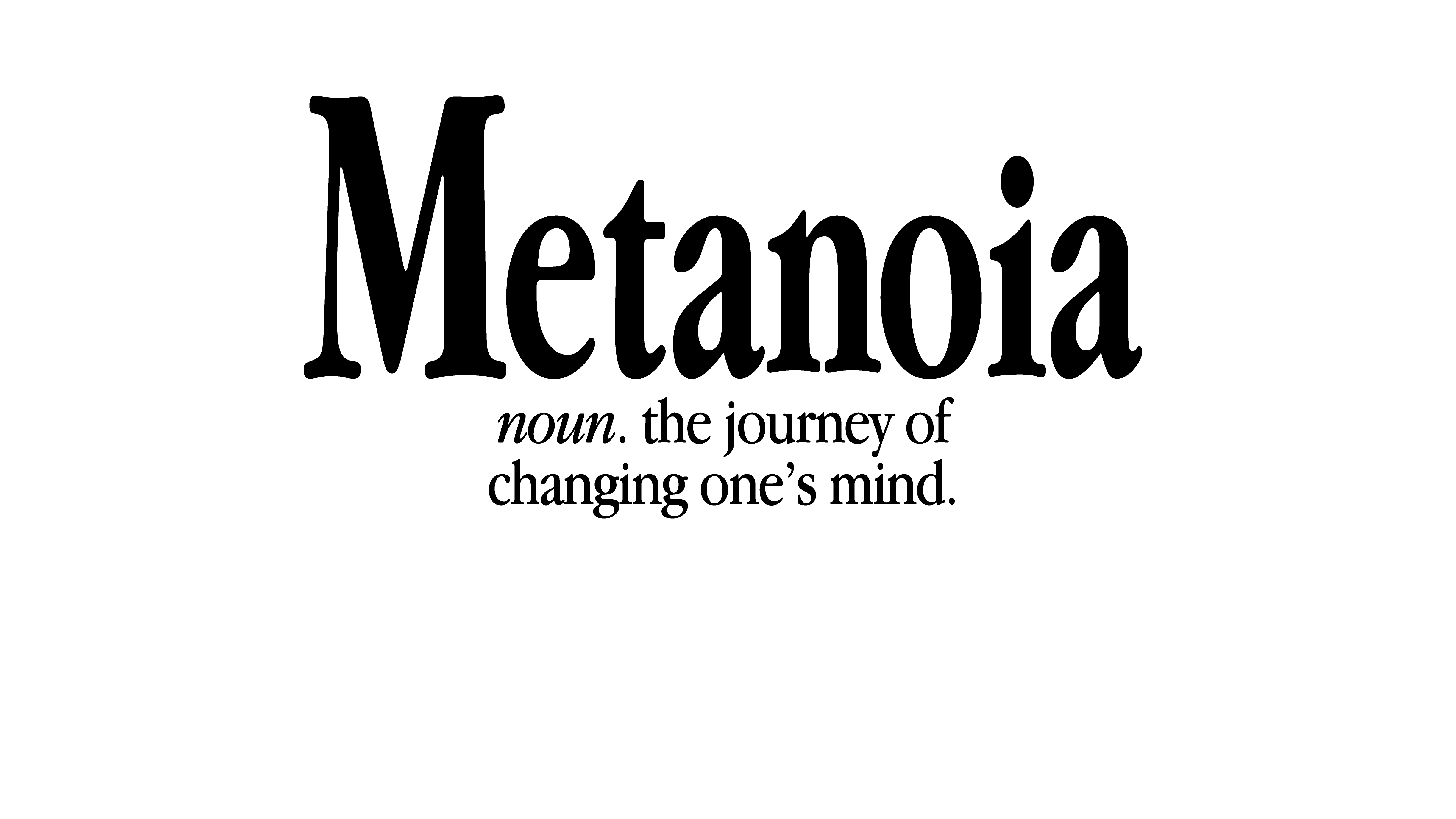 Metanoia